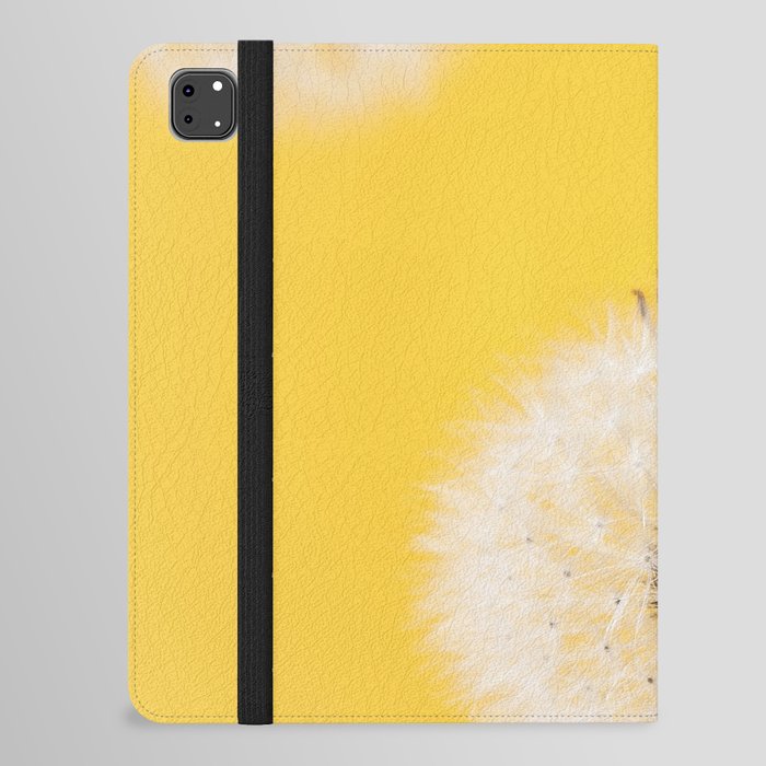 Whishes on yellow iPad Folio Case
