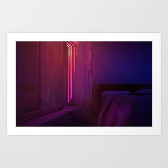 Waiting Art Print