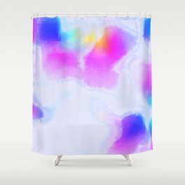 Rainbow Colors Flow Shower Curtain