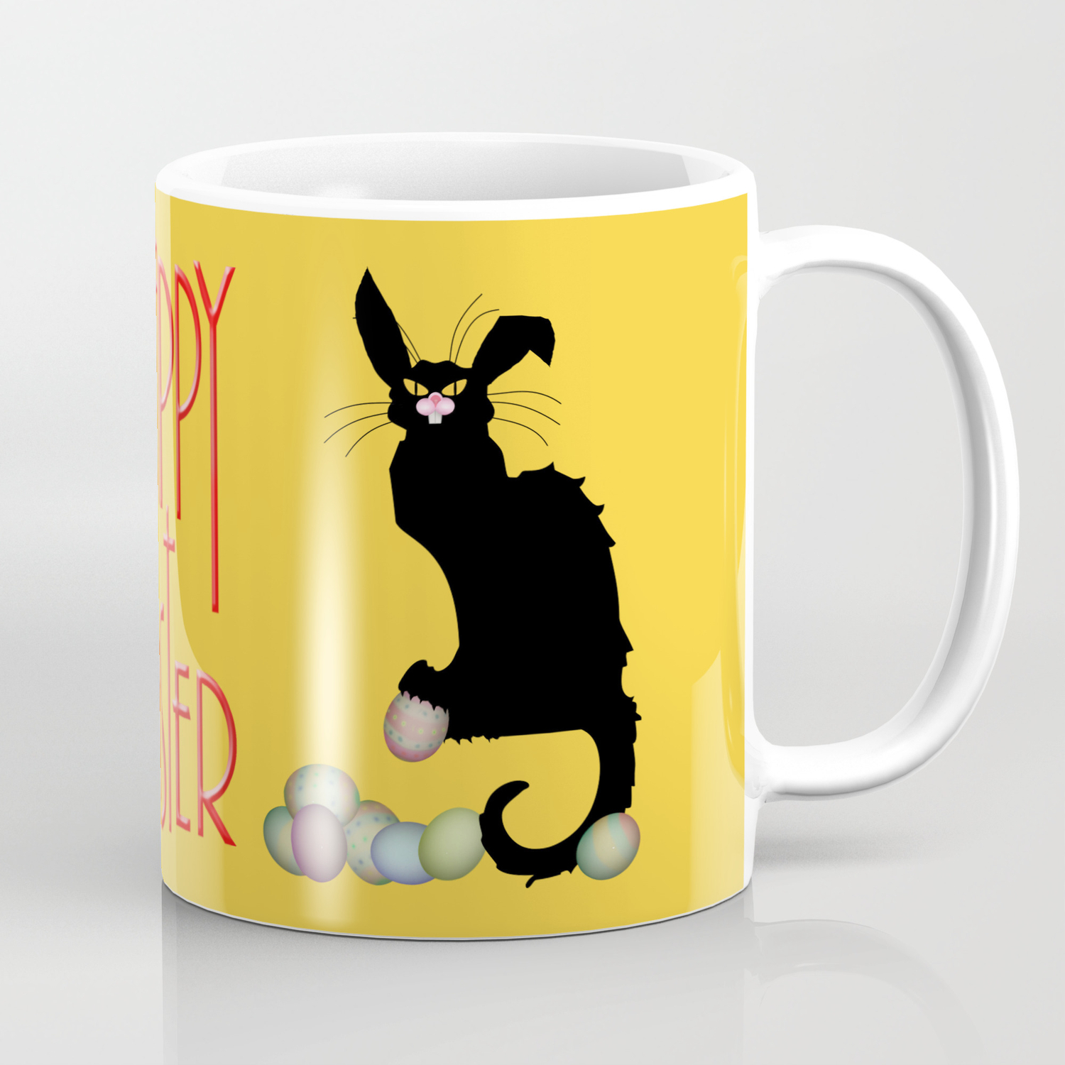 Le Chat Noir Easter Coffee Mug By Gx9designs Society6