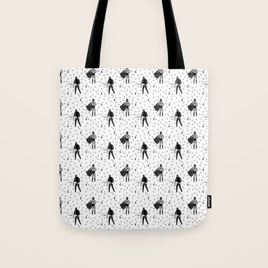 bobbypattern Tote Bag