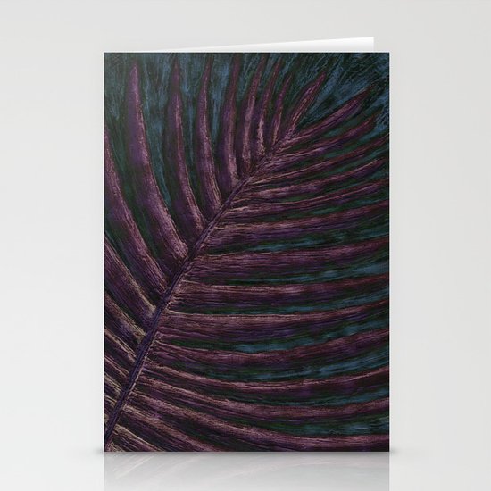 Violet Palm Stationery Cards