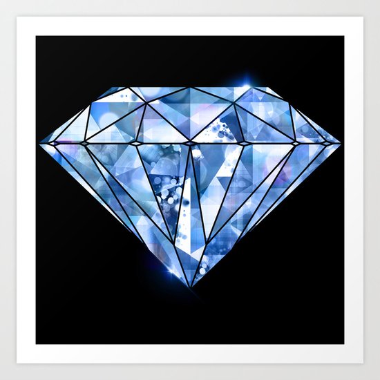 Facets you like Art Print