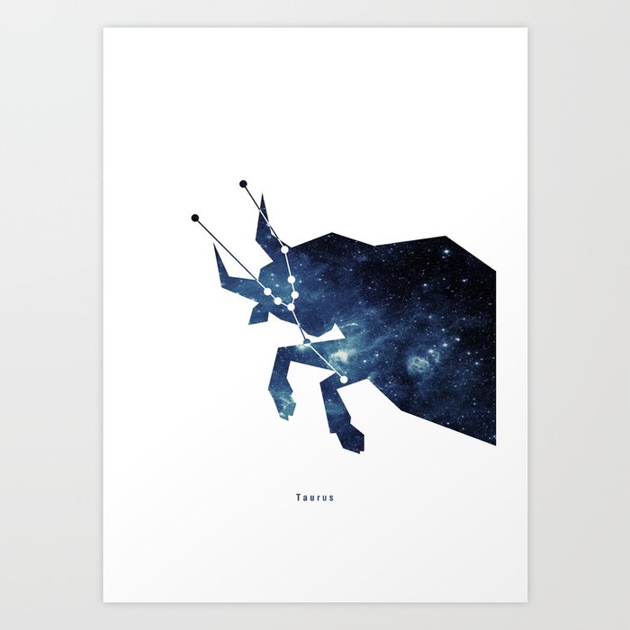Constellation - Taurus Art Print
