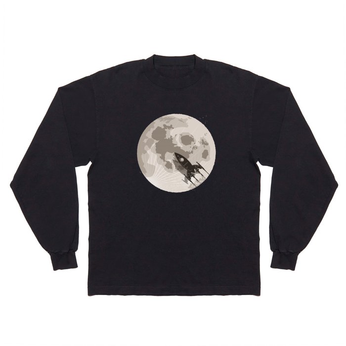 Around the Moon Long Sleeve T Shirt