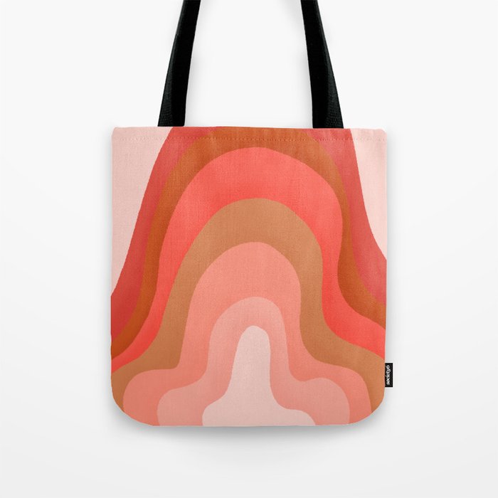 "Desert Stone" Abstract Tote Bag