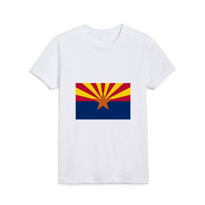 Arizona State Flag Kids T Shirt by HomeStead Digital Society6