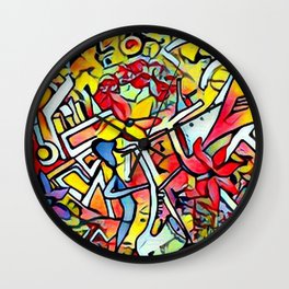 All that Jazz Summer Sessions Wall Clock