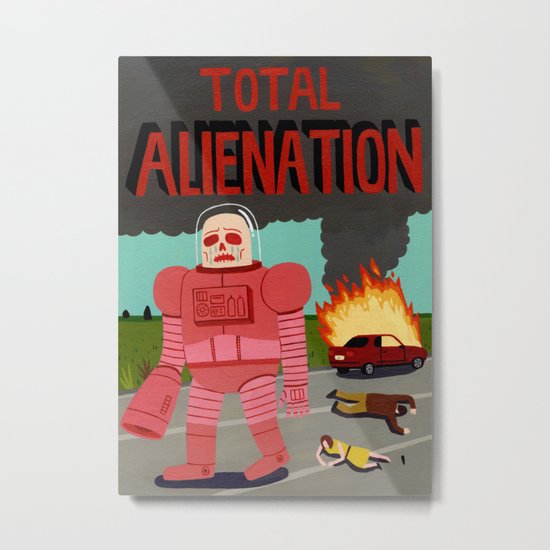 Total Alienation Metal Print