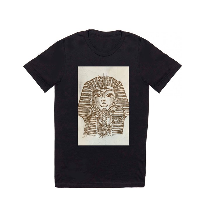 jungle Ontwarren Loodgieter Golden mask of Egyptian pharaoh T Shirt by Doomko | Society6