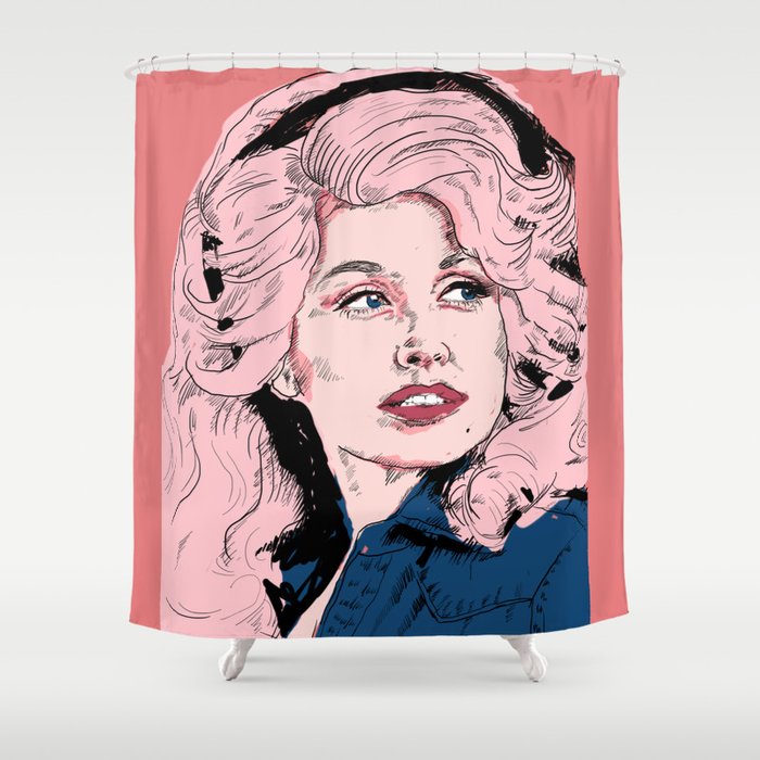 DOLLY Shower Curtain