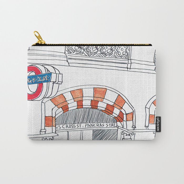 Underground in London Carry-All Pouch
