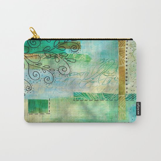cool mint Carry-All Pouch