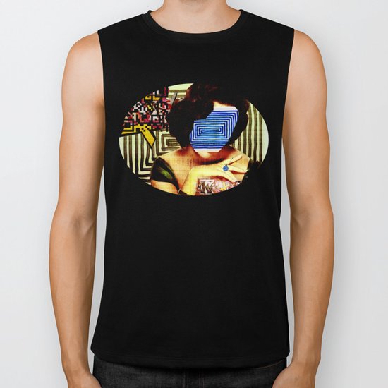 LizEdge · wanna go somewhere Biker Tank