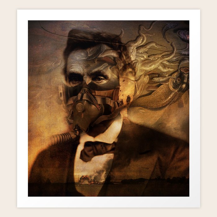 This House Divided Art Print By Knoxmosis Society6