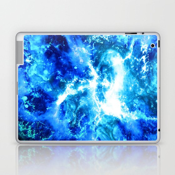 Blue Cosmos Laptop & iPad Skin