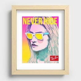 Ray-Ban Never Hide Recessed Framed Print
