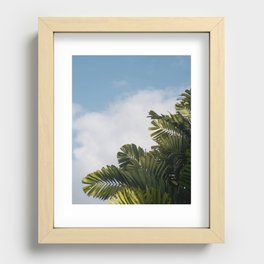 Tropical Vibes Recessed Framed Print