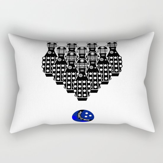 Time for Bowling. Doctor Who. Rectangular Pillow