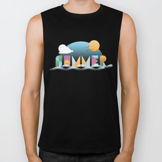 It's Summer Time Biker Tank