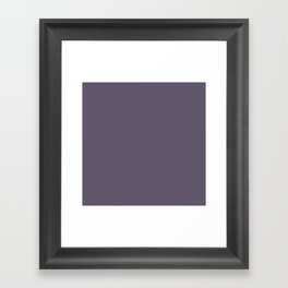Purple Ash Framed Art Print