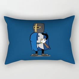 Teutonic Knight Cartoon Rectangular Pillow