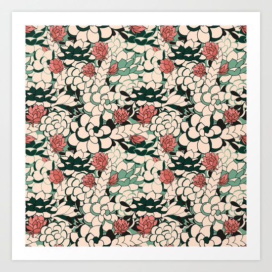 Agave Scculent Art Print