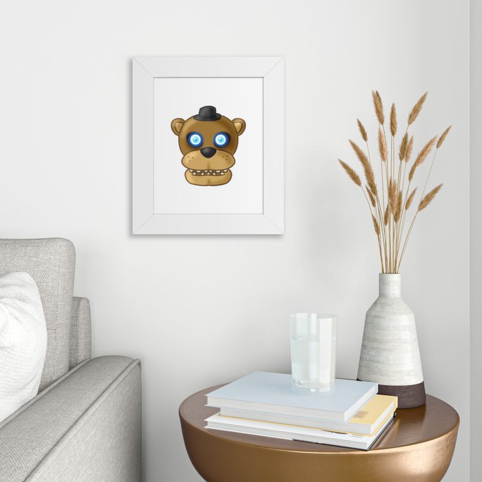 Five Nights at Freddy's - FNAF - Freddy Fazbear  Art Print for