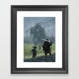 Brothers in arms - Shaman Framed Art Print