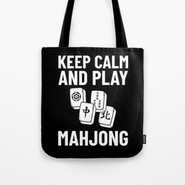 Mahjong Game Mah Jongg Online Player Tile Tote Bag