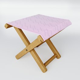 Minimal dotted lines Texture print Folding Stool