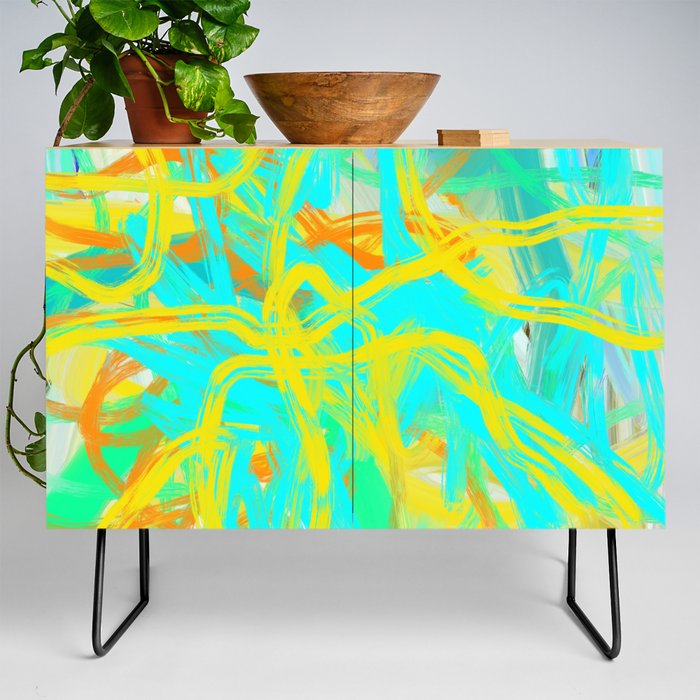 Abstract expressionist Art. Abstract Painting 28. Credenza