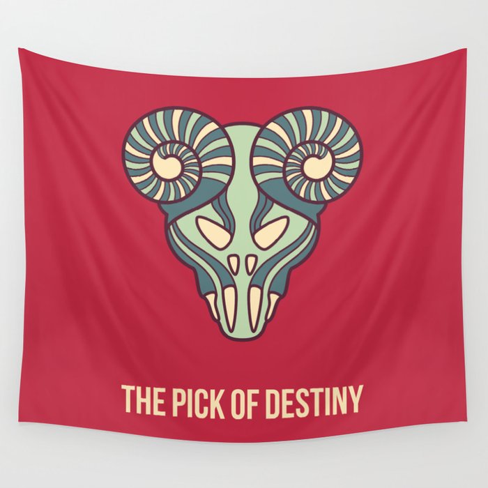 the pick of destiny Wall Tapestry