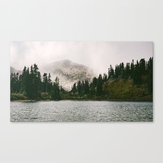 Landscape #photography #fog Canvas Print