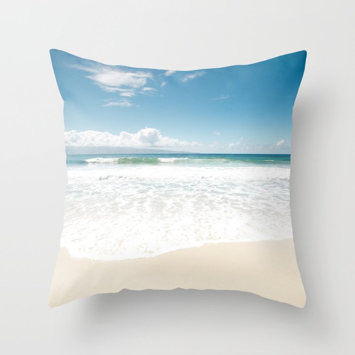 The Voice of Water Throw Pillow