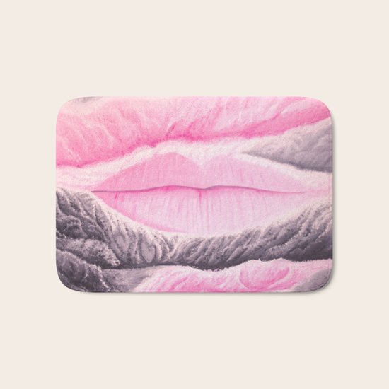 L'amour sur le bout des lèvres Bath Mat