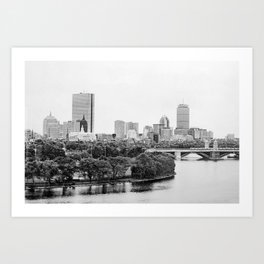 Boston Skyline Art Prints For Any Decor Style Society6