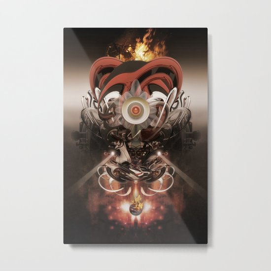 Pyropriest Metal Print