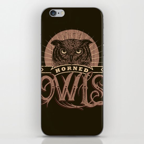 Team Owl iPhone & iPod Skin