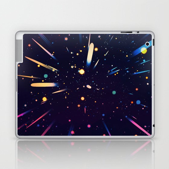 Glow Galaxy Laptop & iPad Skin