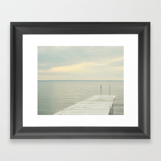 Dock Framed Art Print