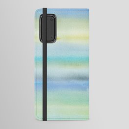 Abstract Waves Sunrise Android Wallet Case