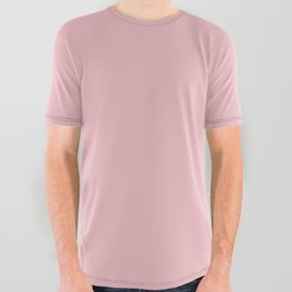 Quality Pink All Over Graphic Tee