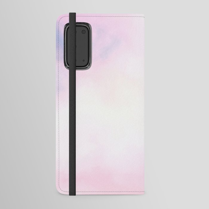 Pastel rose pink Android Wallet Case