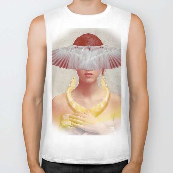 The healer of souls Biker Tank