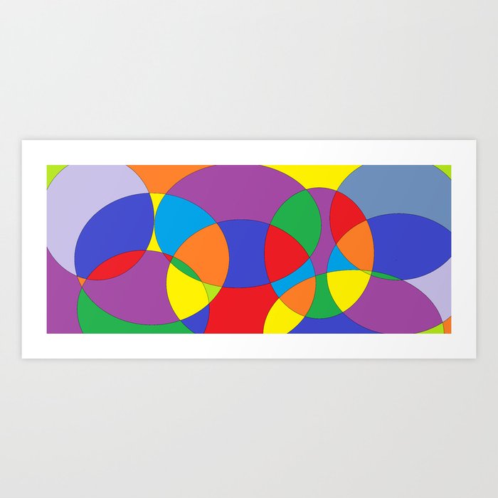 circlies Art Print