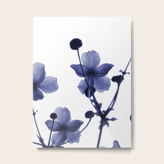 BLUE Metal Print