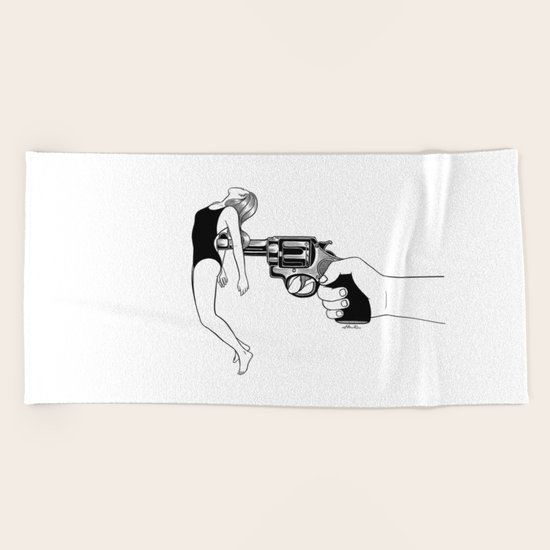 Bulletproof Beach Towel