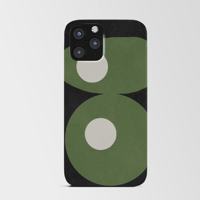 Mid-Century Abstract Balance 06 iPhone Card Case
