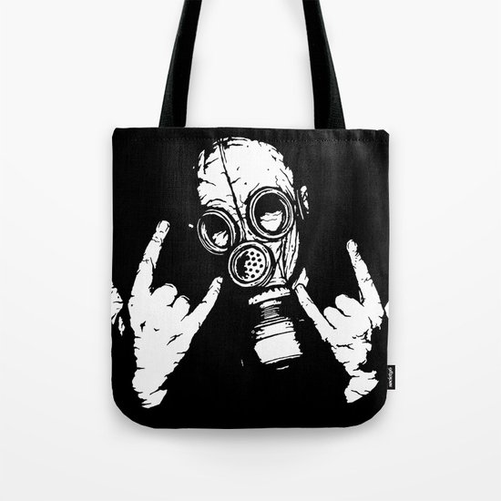Devil Horns Tote Bag